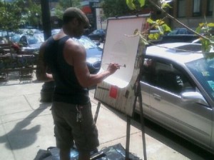 donte-canvas-painting-outside