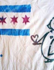Penguin Loving Flag T-Shirt