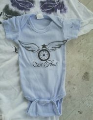 St. Paul, MN Baby Onesie in Baby Blue
