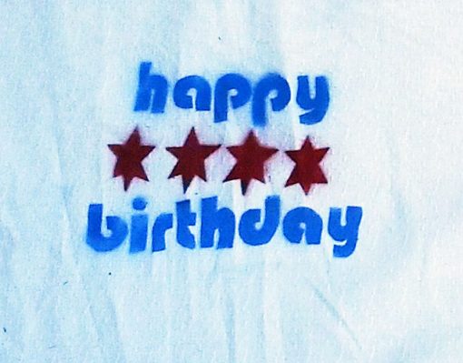 Happy Birthday Pillow