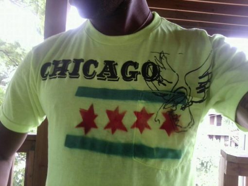 Limited Edition Chicago Loves Me T-Shirts Neon - Image 2